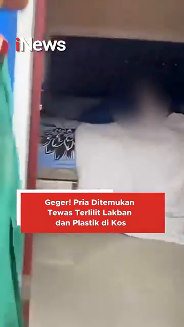 Geger  Pria Ditemukan Tewas Terlilit Lakban Dan Plastik Di Kos