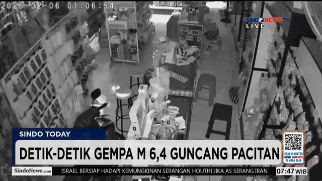 Rumah Ambrol Dan Retak  Bpbd Masih Mendata Kerusakan Akibat Gempa Pacitan   Sindo Today   07 02.